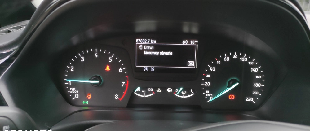 Ford Fiesta cena 44900 przebieg: 57000, rok produkcji 2020 z Libiąż małe 742